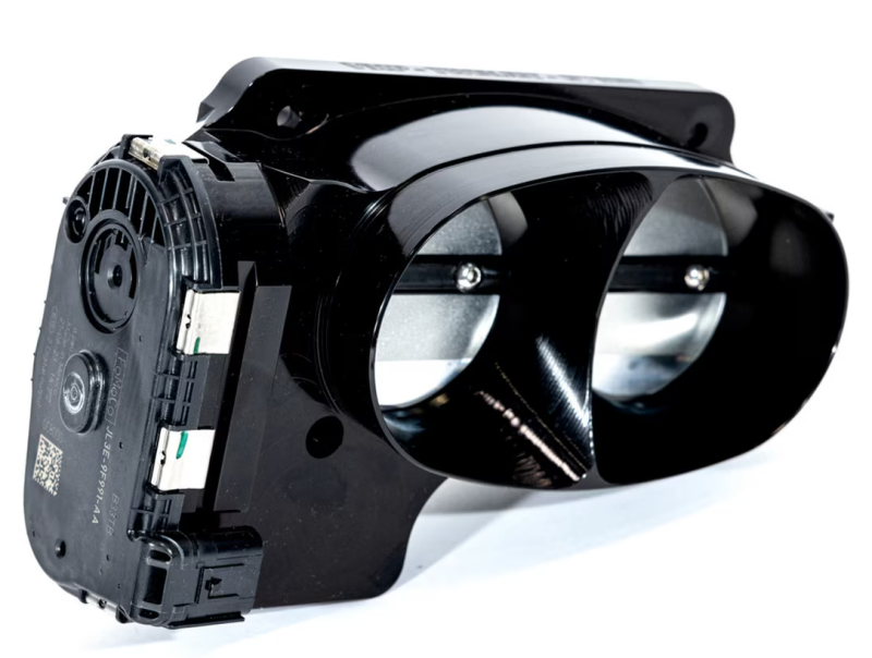 Ford Mustang Throttle Body - Front - VMP Performance - Gen2 Front-Inlet Twinjet 67mm - `18-`23